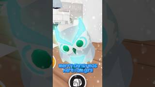 so excited by for adopt me christmas update adoptmeupdate adoptme winterpets winter roblox [upl. by Derej]