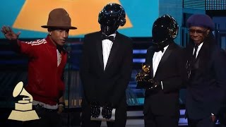 Daft Punk Win Best Pop Duo Group Performance for Get Lucky  GRAMMYs [upl. by Ssej978]