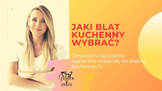 JAKI BLAT KUCHENNY WYBRAĆ  podajemy ceny i omawiamy materiały blaty z kamienia drewna okleiny itd [upl. by Lajib]