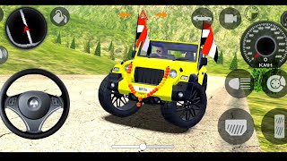 Dollar Song Sidhu Moose Modelled Mahindra YellowThar4×4😈 Indian Car Simulator3D  AndroidGameplay [upl. by Pansy]