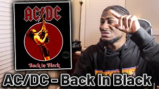 FIRST TIME HEARING ACDC  BACK IN BLACK  WEEK OF ACDC DAY 4  quotROCK MUSICquot REACTION [upl. by Biddy]