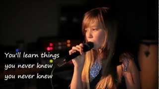 Colours Of The Wind  Connie Talbot Lyrics Video ♥ [upl. by Joo392]