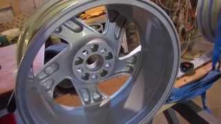 Refinishing Painted Aluminum Rims [upl. by Nicoline782]