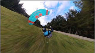 Some uncut Kronplatz speedflying flights [upl. by Marra959]