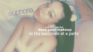 asmr EUPHORIA  maddy perez fixes you up in a bathroom at a party ♡ [upl. by Adlar978]