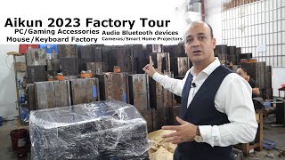 Aikun 2023 Factory Tour Interview with the CEO How to succeed and target quality in Shenzhen China [upl. by Alidia961]