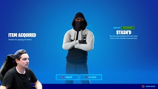 STASHD NEW Fortnite Skin Ps5 Gameplay Showcase High Elimination Solo Squad Victory Royale WIN [upl. by Forsta]