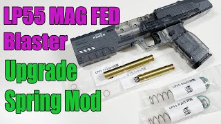 MOD Guide  Upgrade Spring for LP55 Mag Fed Short Dart Blaster [upl. by Retsila]