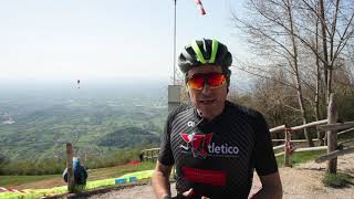 Giro dItalia la ricognizione della doppia ascesa con Silvio Martinello sul Monte Grappa [upl. by Moclam857]