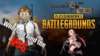 PUBG  VSS Vintorez locations found Patch day special PlayerUnknowns Battlegrounds [upl. by Devora540]