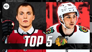 Chicago Blackhawks Top 5 NHL Prospects [upl. by Fasano]