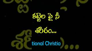 కట్టెలపై మీ శరీరం కనిపించదు గంటకు మళ్ళీ యేసయ్య ను నమ్ముకుంటే నిత్యము జీవిస్తావు [upl. by Pelligrini]