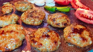 Turkish Kofta Kebab RecipeTurkish Meatball By Samarrah Fusion [upl. by Sirc]