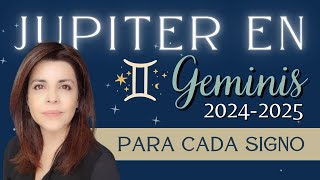 💫Jupiter en Geminis Para cada Signo🌟 [upl. by Heloise519]