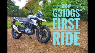 2018 BMW G310GS Review [upl. by Ailicec]