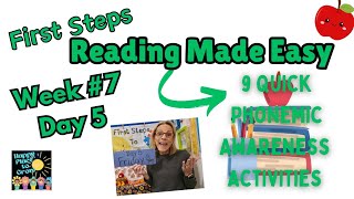 Reading Made Easy Week 7 Day 5  Fast Fun Skill Building Activities happyplacetogrow [upl. by Hein399]