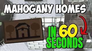 Mahogany Homes in 60 seconds [upl. by Vassell750]