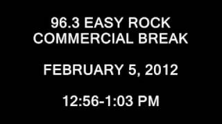 963 Easy Rock Commercial Break 9 [upl. by Gorrian]