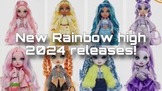 RAINBOW HIGH NEWS Winter Wonderland Moonbows and Color and Create series 2 dolls revealed [upl. by Enahc]