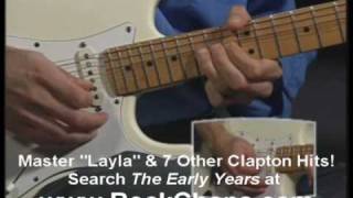 Eric Clapton Tabs Layla Video Guitar Lesson [upl. by Norek708]