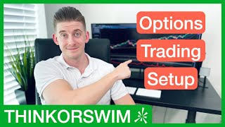 My ThinkOrSwim Setup For OPTIONS TRADING  Charts amp Indicators [upl. by Annaili]