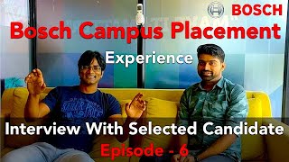 Bosch Campus Placement Interview Experience Campus Recruitment Process Interview Preparation Tips [upl. by Oznofla]