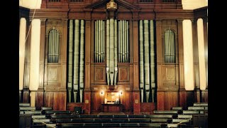 Denis Bédard Barcarole  Hans Uwe Hielscher an der Orgel der Town Hall in Dunedin Neuseeland [upl. by Esnofla]