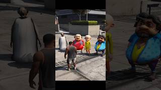 GRANNY വന്നു പ്രേശ്നമുണ്ടാക്കി 😭shorts gta5 [upl. by Trebma236]