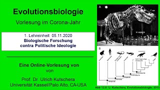 Biologische Forschung contra Politische Ideologie [upl. by Lenahc]