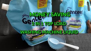 ✨️Godrej genteel  top load washing machine  Liquid detergent review [upl. by Lahsram]