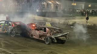 Schaghticoke Fair 8 Cylinder Demolition Derby Feature 9423 [upl. by Margarette583]