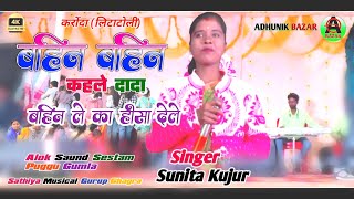 बहिन बहिन अहले दादा 🌿 Bahin Bahin Kahale Dada 🌿Stage Program Video ideo🌿 Singer Sunita kujur [upl. by Aivataj]