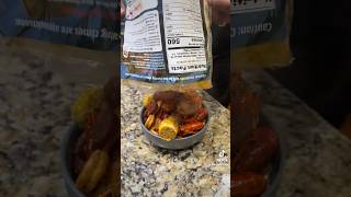 Our crawfish seafood boil in a bag is perfect for those lazy cook days Simply boil water amp enjoy [upl. by Ashleigh]