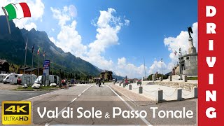 Driving in Italy 19 Val di Sole amp Passo Tonale  4K 60fps [upl. by Sirak809]