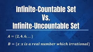 Difference Between Countably Infinite and Uncountably Infinite Sets🔥⚡ [upl. by Modie633]