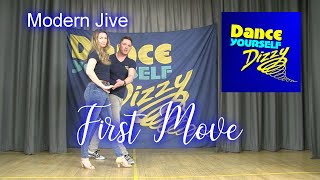 First Move Beginners Modern Jive Dance Move [upl. by Fernas]