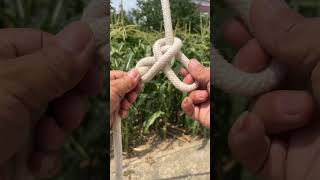 A very useful knot for outdoor mountaineering and rock climbing [upl. by Atinuaj]