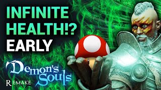 Demons Souls PS5  Infinite Health Regeneration Early NEW [upl. by Baese]