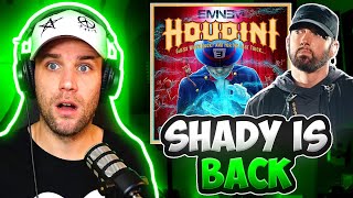 CLASSIC SHADY RETURNS  Rapper Reacts to Eminem  Houdini FIRST REACTION [upl. by Schnurr26]