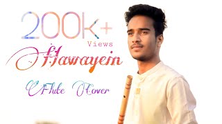 hawayein  Flute cover  arijit singh  jab harry met sejal  Divyansh Shrivastava [upl. by Fugere360]