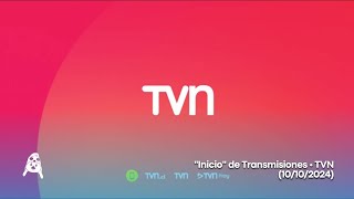 quotInicioquot de Transmisiones • TVN 10102024 [upl. by Assilav]