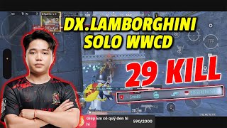 PUBG Mobile Vietnam DXLamborghini Solo WWCD 29 killl [upl. by Kwapong504]