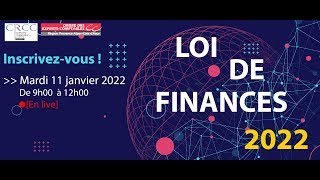 loi de finance 2022 [upl. by Ahsein]