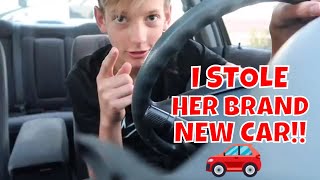 I STOLE MY SISTERS NEW CAR [upl. by Trebreh930]