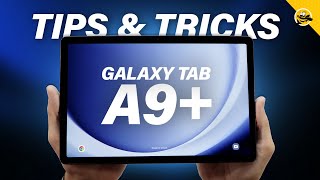 EASY TIPS for Beginners Galaxy Tab A9 Plus [upl. by Hendrik]