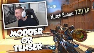 PRETENDING TO BE A MODDER FUNNY REACTIONS 😂 BO2 Aimbot Trickshotting [upl. by Reeva]