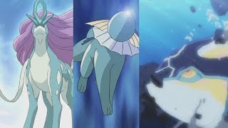 Vaporeon Kyogre amp Suicune AMV  War of change request [upl. by Kostival856]