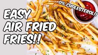 HOW TO AIR FRY FRENCH FRIES CHOLESTEROL FREE [upl. by Clementius]