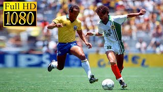 Brazil 10 Algeria World Cup 1986  Full highlight 1080p HD  Salah Assad  Bensaoula [upl. by Eimiaj525]