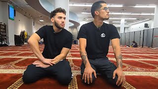 Adin Ross First Time at a Mosque [upl. by Fidole378]